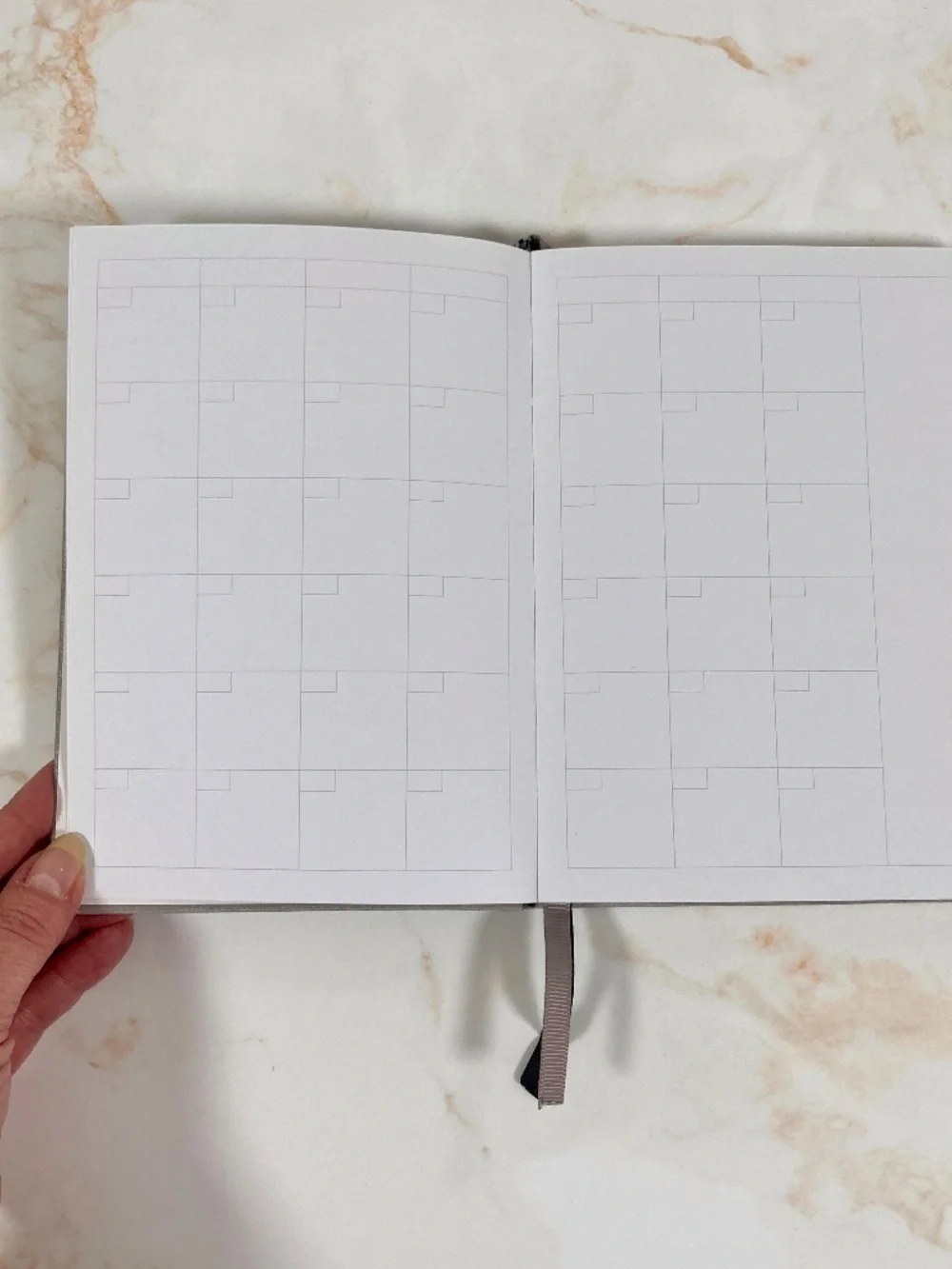 Hobonichi brand print size